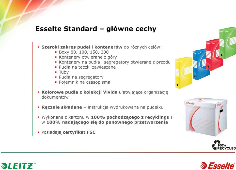 czasopisma Kolorowe pudła z kolekcji Vivida ułatwiające organizację dokumentów Ręcznie składane instrukcja wydrukowana na