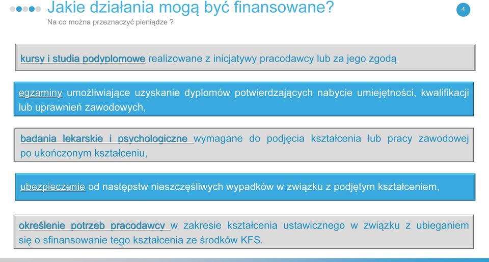 umiejętności, kwalifikacji lub uprawnień zawodowych, badania lekarskie i psychologiczne wymagane do podjęcia kształcenia lub pracy zawodowej po ukończonym
