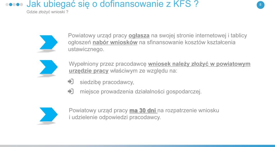 kosztów kształcenia ustawicznego.