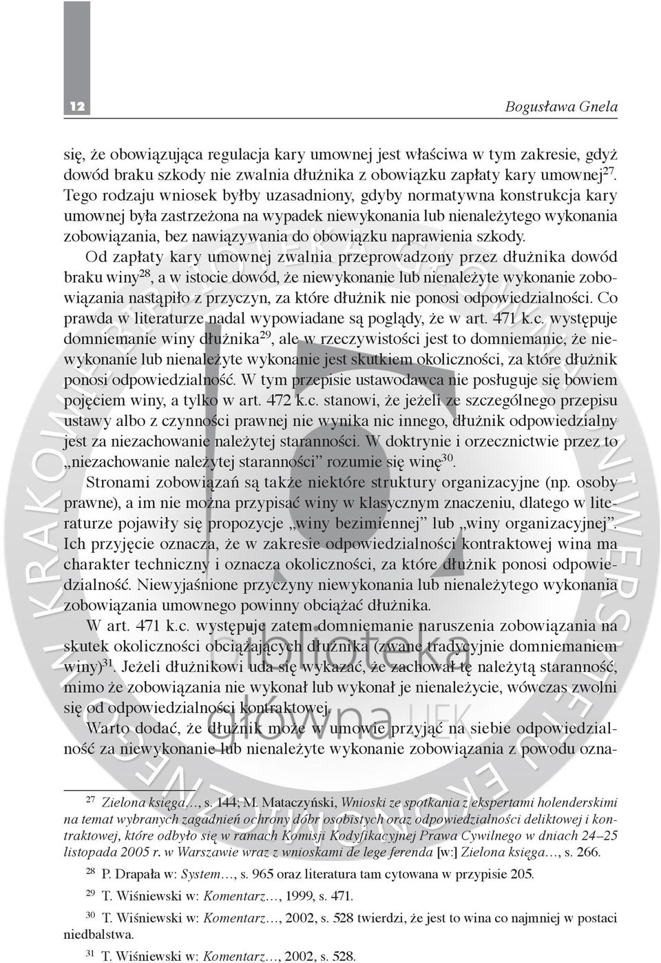 naprawienia szkody.