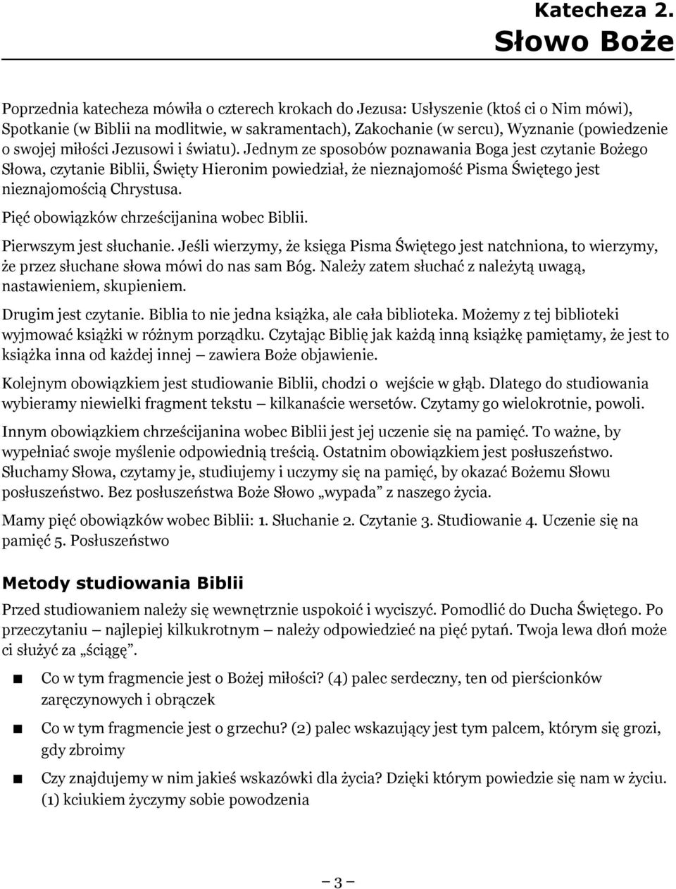 swojej miłości Jezusowi i światu).