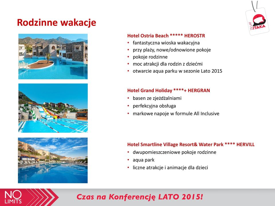 ****+ HERGRAN basen ze zjeżdżalniami perfekcyjna obsługa markowe napoje w formule All Inclusive Hotel Smartline
