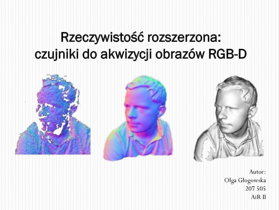 akwizycji obrazów RGB-D