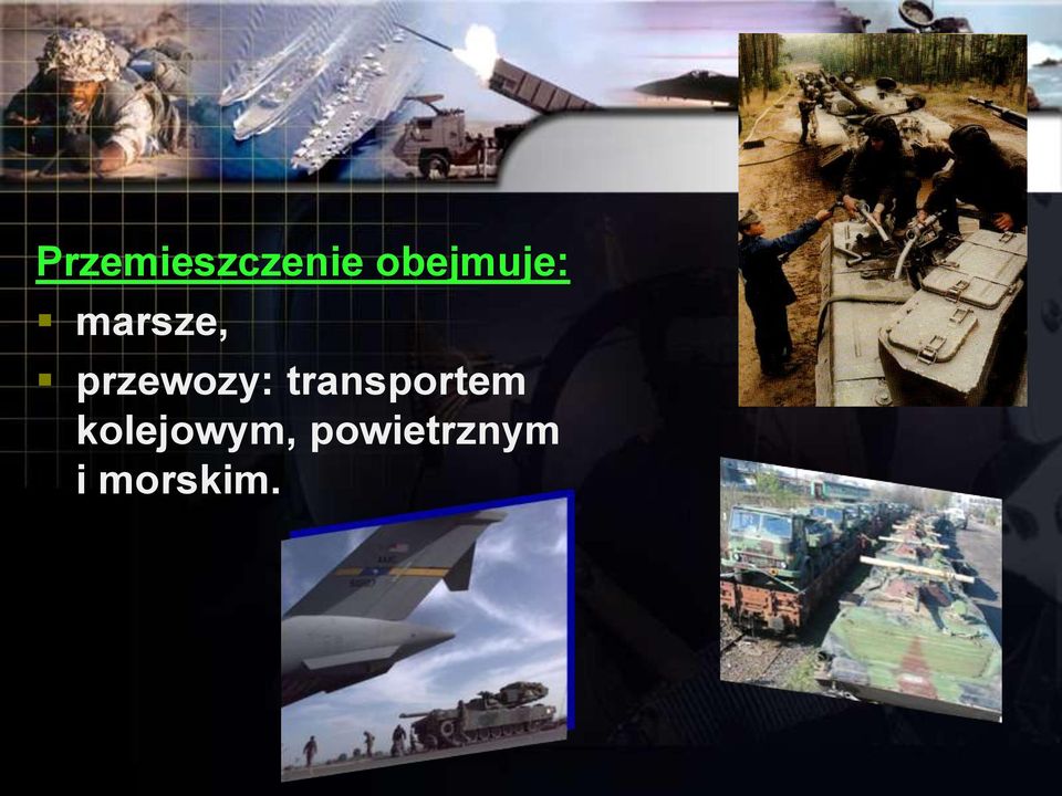przewozy: transportem