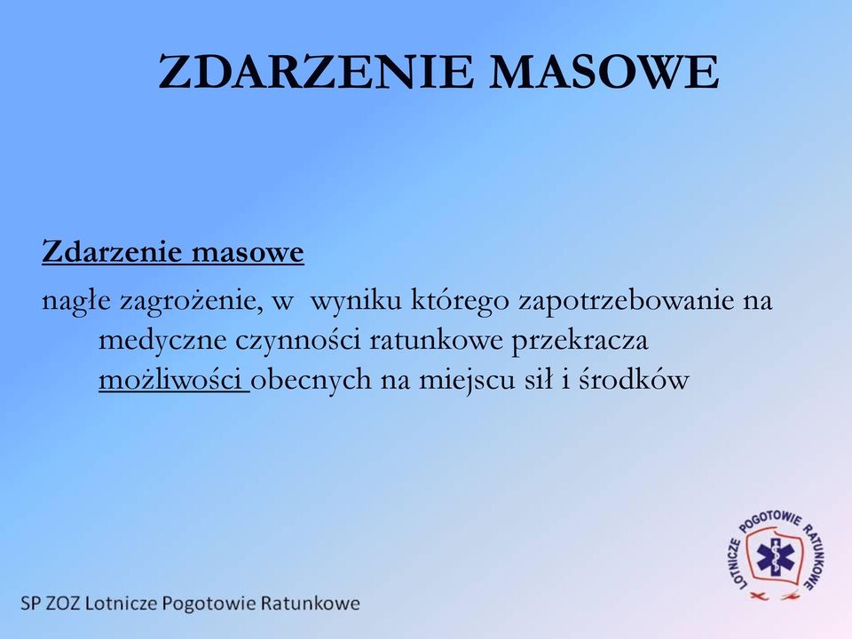 zapotrzebowanie na medyczne czynności