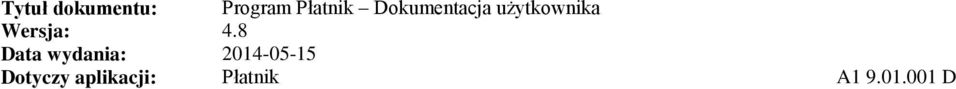 4.8 Data wydania: 2014-05-15