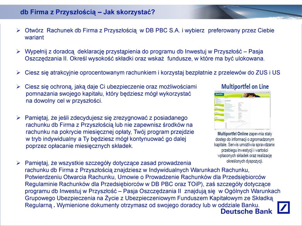 Określ wysokość składki oraz wskaż fundusze, w które ma być ulokowana.