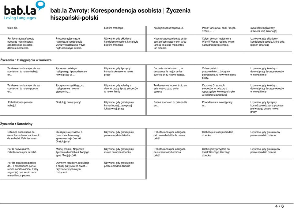 Proszę przyjąć nasze najgłębsze kondolencje i wyrazy współczucia w tym najtrudniejszym czasie.