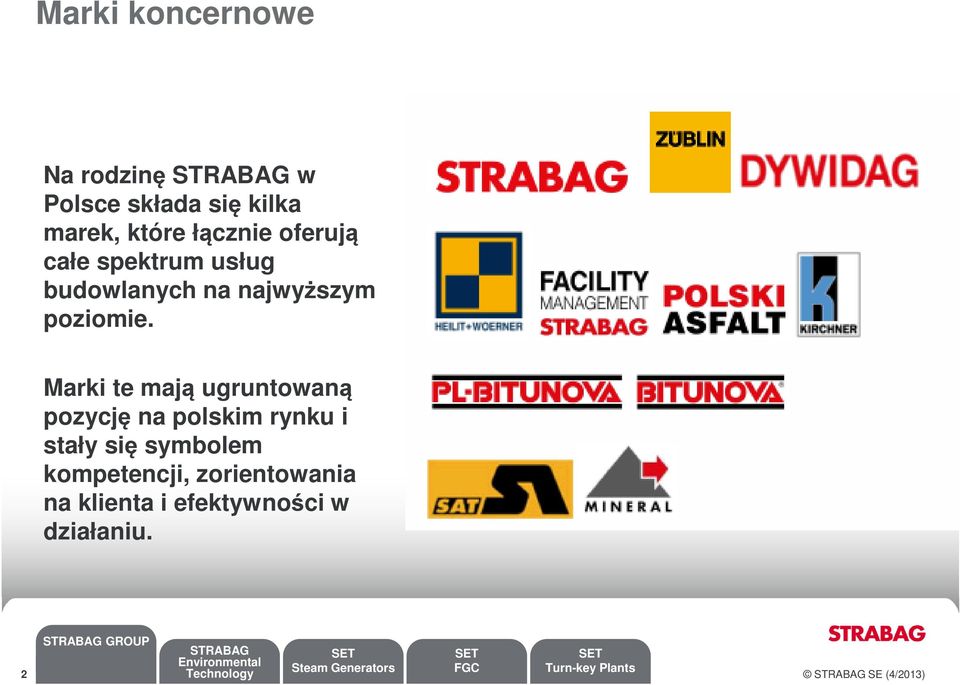 Marki te mają ugruntowaną pozycję na polskim rynku i stały się symbolem