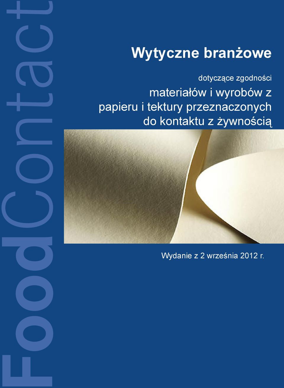 papieru i tektury przeznaczonych do