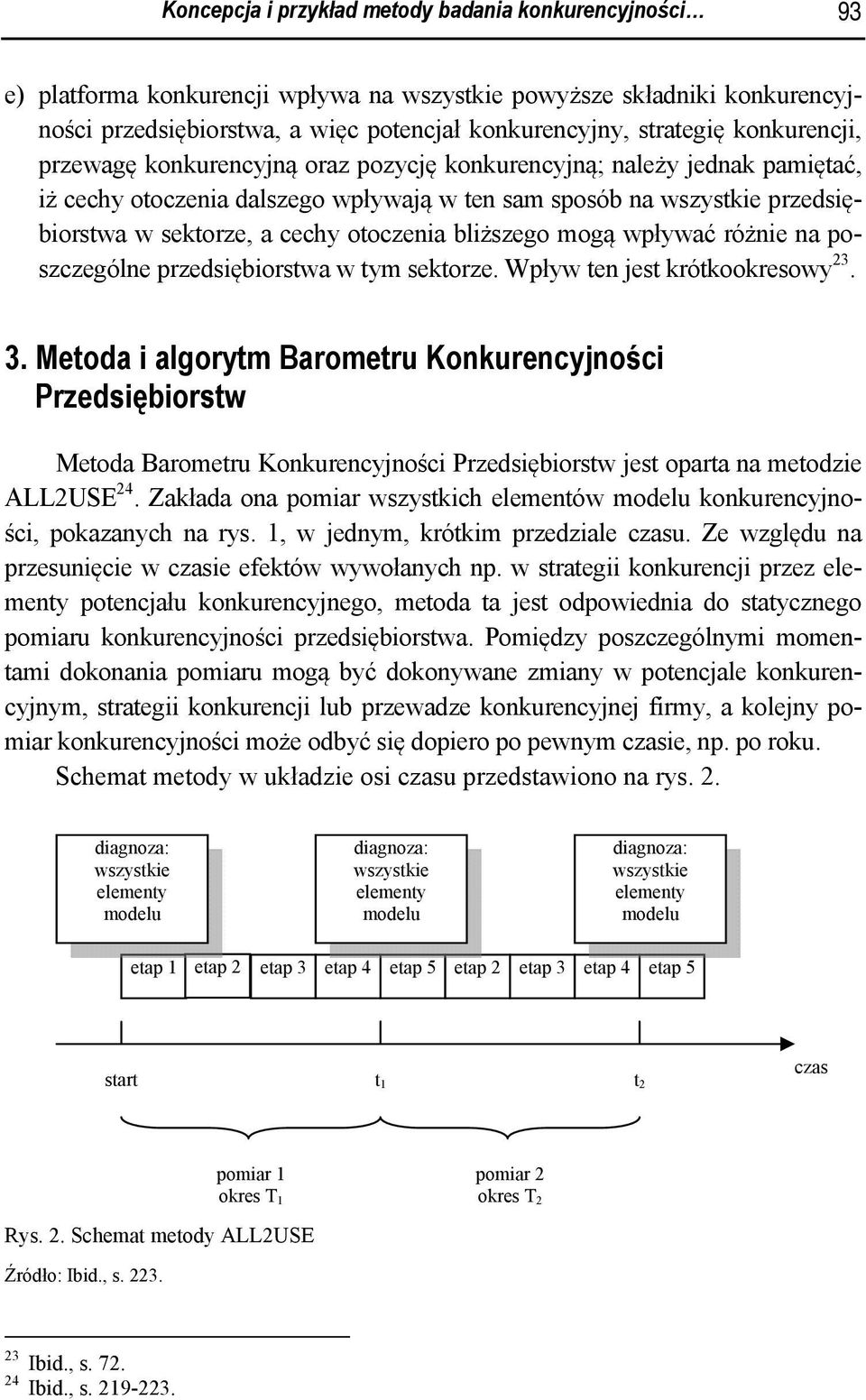 otoczenia bliższego mogą wpływać różnie na poszczególne przedsiębiorstwa w tym sektorze. Wpływ ten jest krótkookresowy 23. 3.