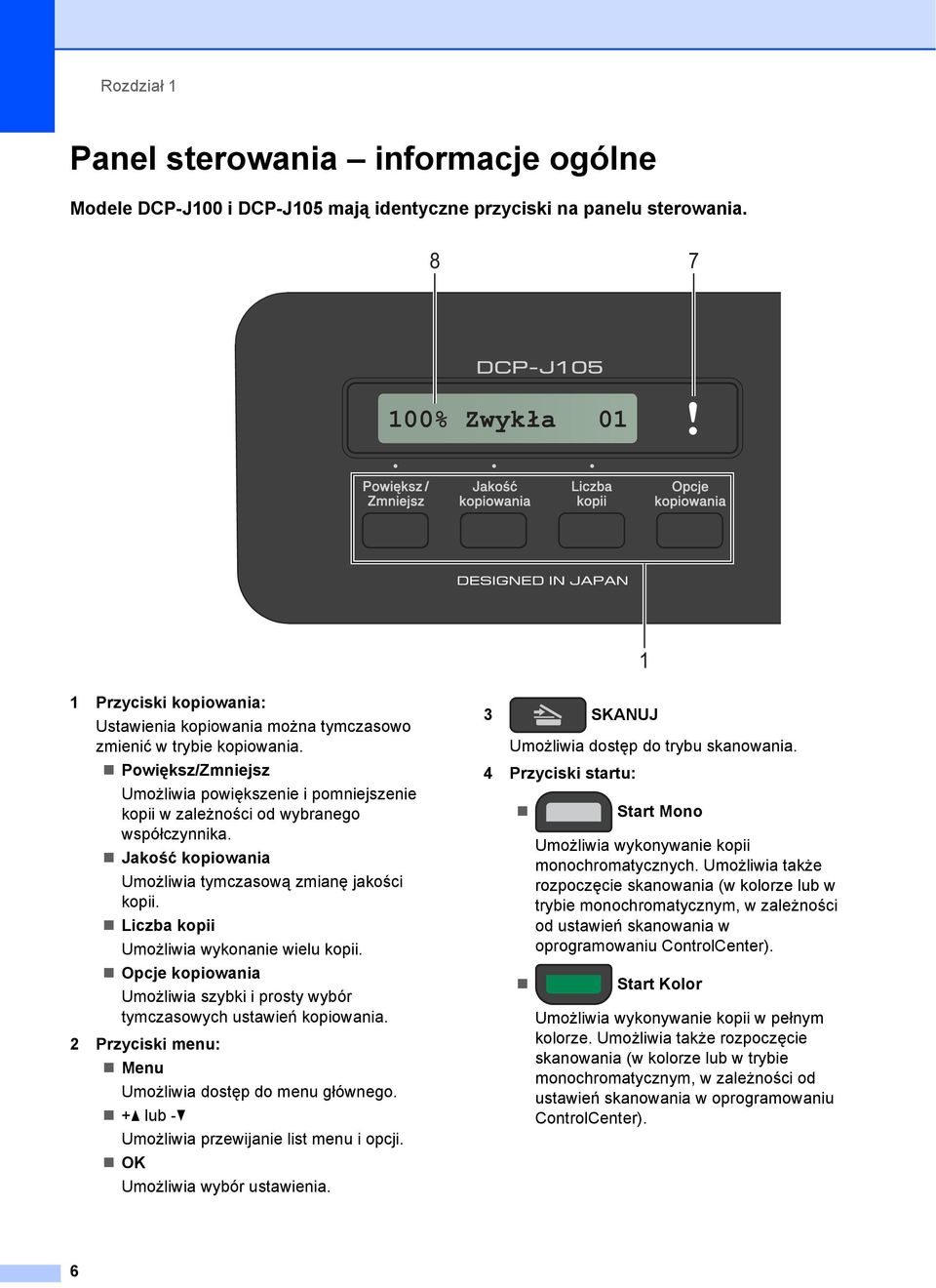 Powiększ/Zmniejsz Umożliwia powiększenie i pomniejszenie kopii w zależności od wybranego współczynnika. Jakość kopiowania Umożliwia tymczasową zmianę jakości kopii.