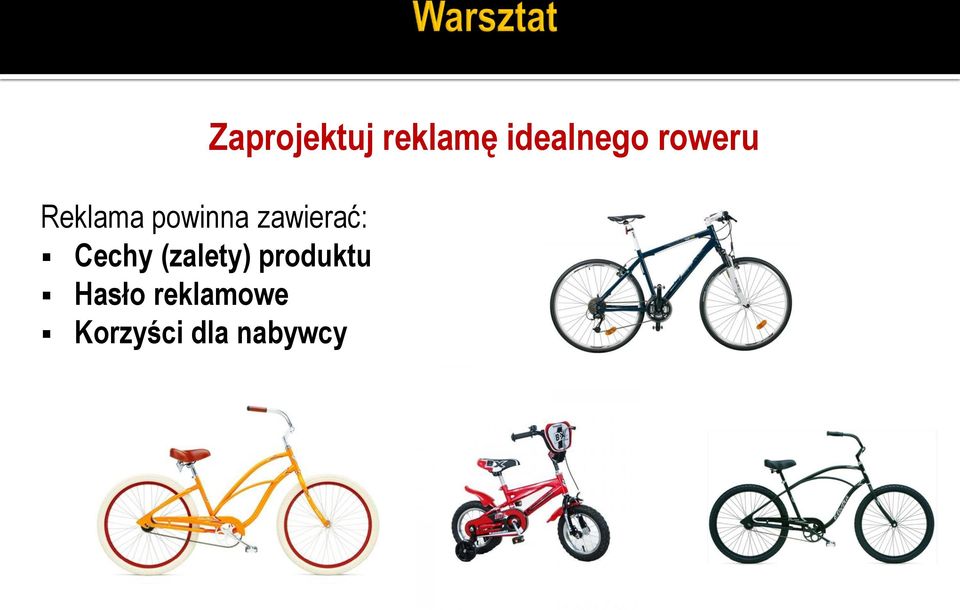 reklamowe Korzyści dla nabywcy