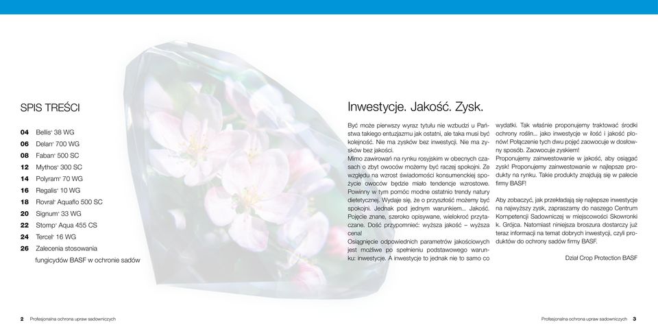 Nie ma zysków bez inwestycji. Nie ma zysków bez jakości. Mimo zawirowań na rynku rosyjskim w obecnych czasach o zbyt owoców możemy być raczej spokojni.
