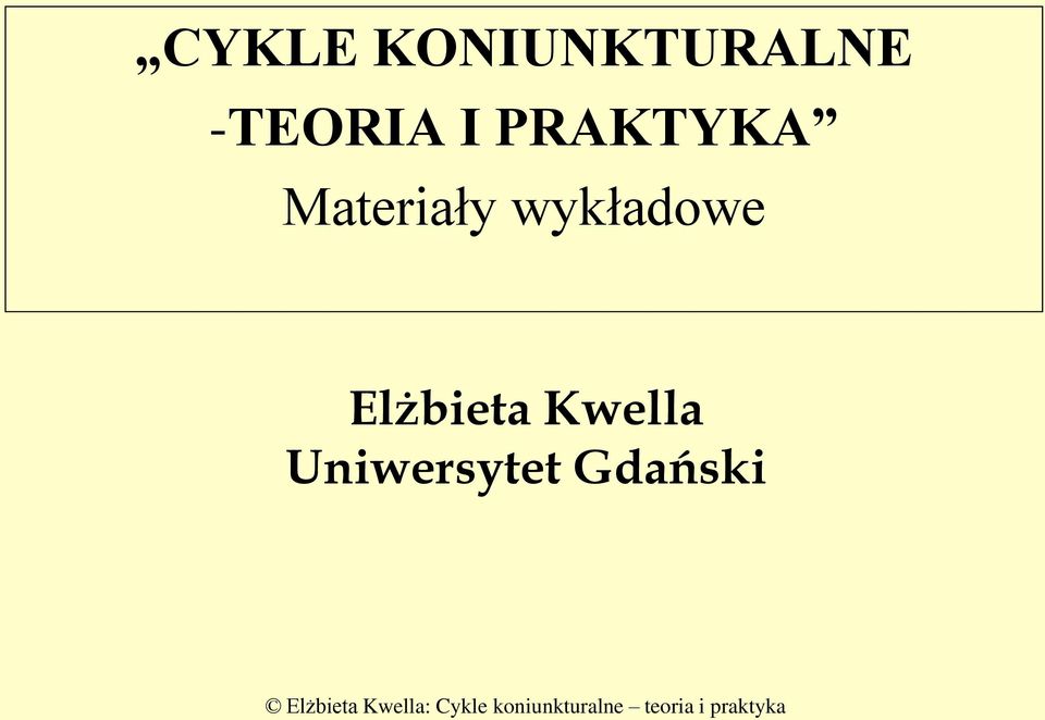 Kwella Uniwersytet Gdański Elżbieta