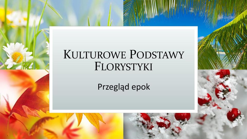 FLORYSTYKI