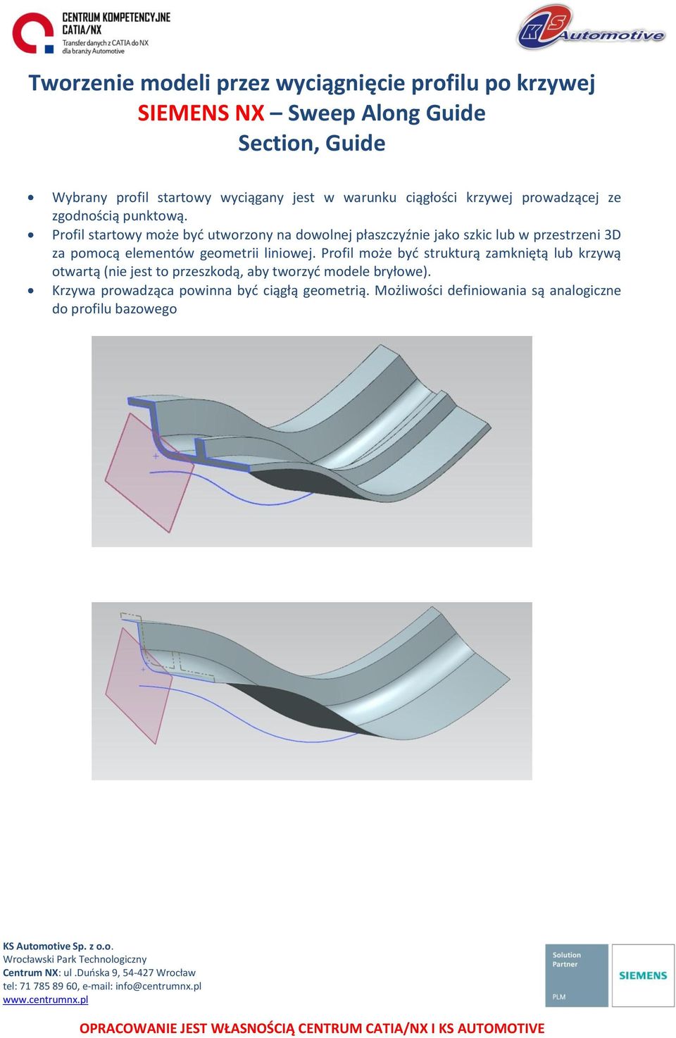 geometrii liniowej.