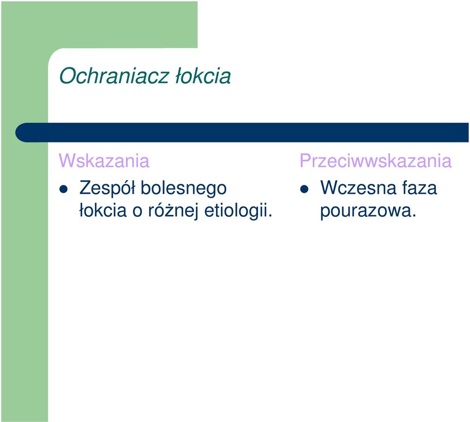 różnej etiologii.