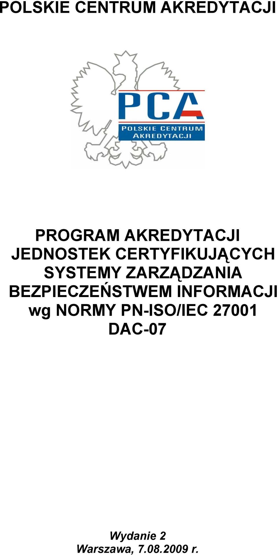 SYSTEMY ZARZĄDZANIA BEZPIECZEŃSTWEM