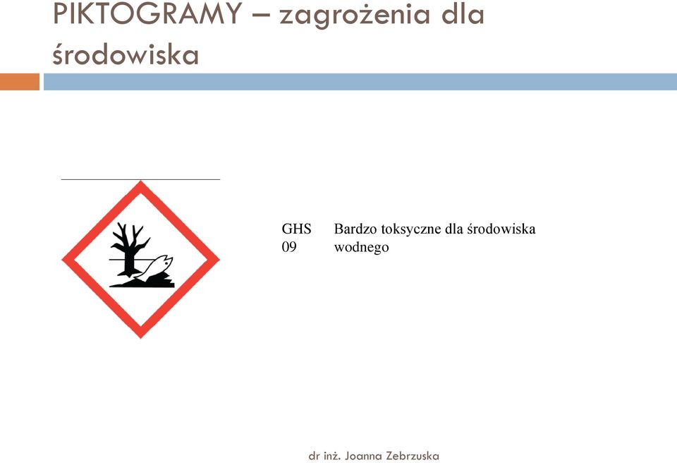 środowiska GHS 09