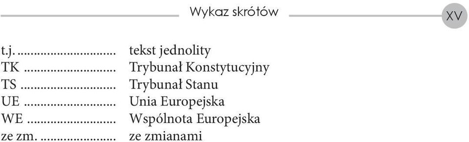 .. Trybunał Stanu UE... Unia Europejska WE.