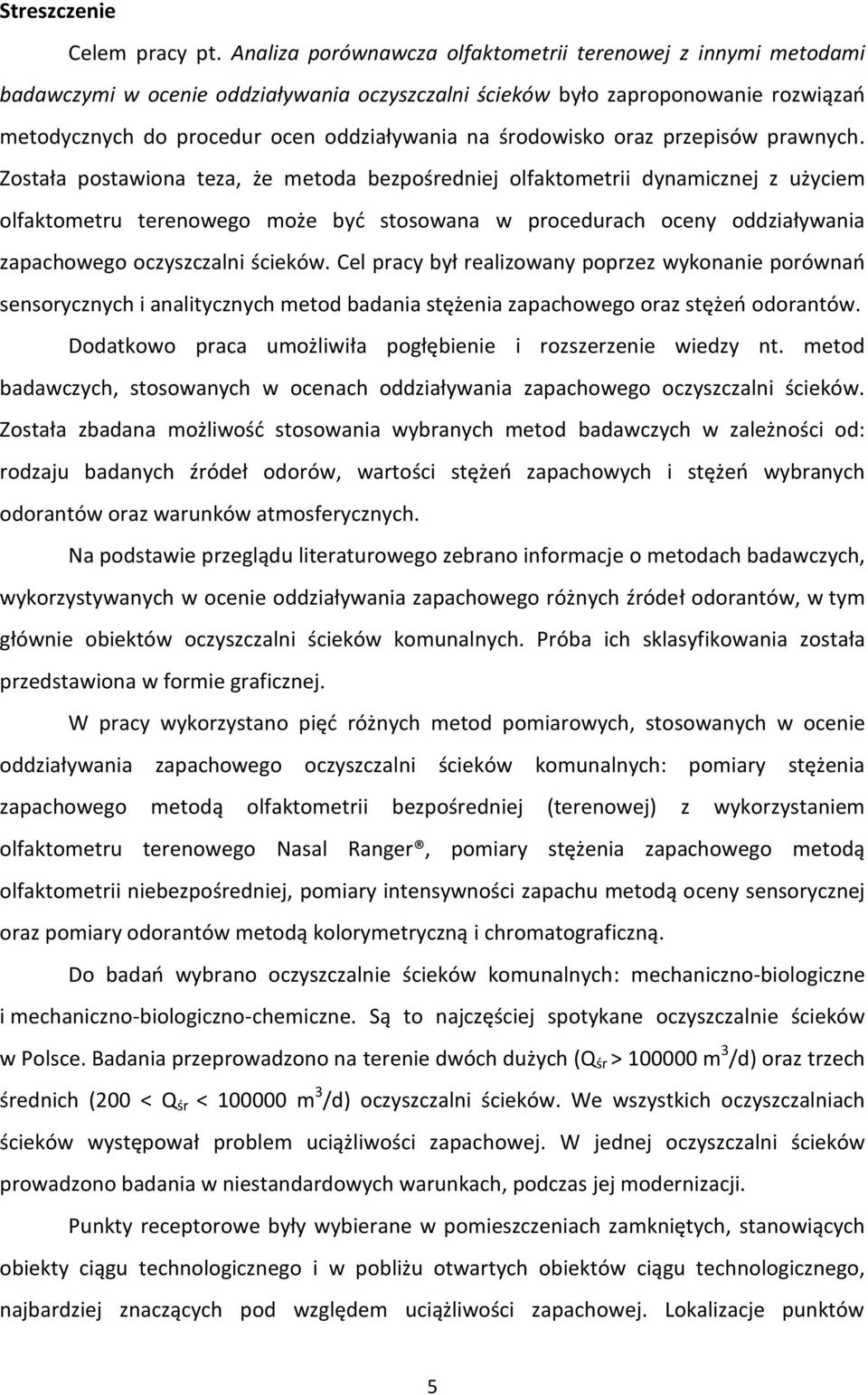 środowisko oraz przepisów prawnych.