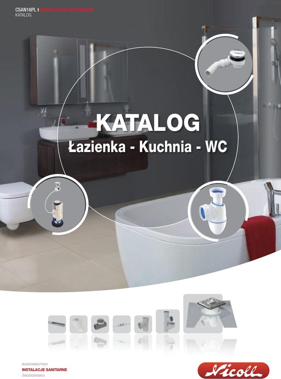 Łazienka - Kuchnia - WC