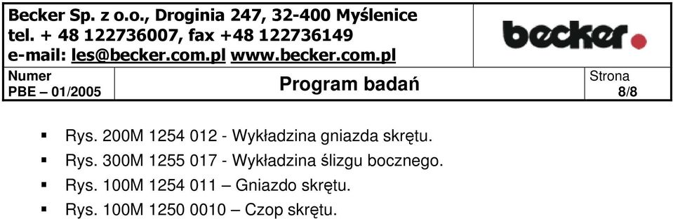 Rys. 300M 1255 017 - Wykładzina ślizgu