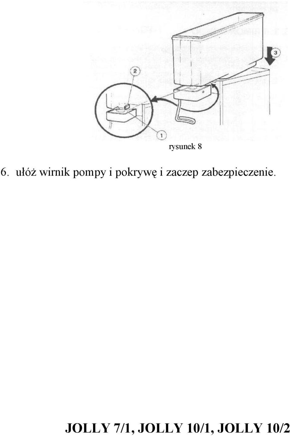 pokrywę i zaczep