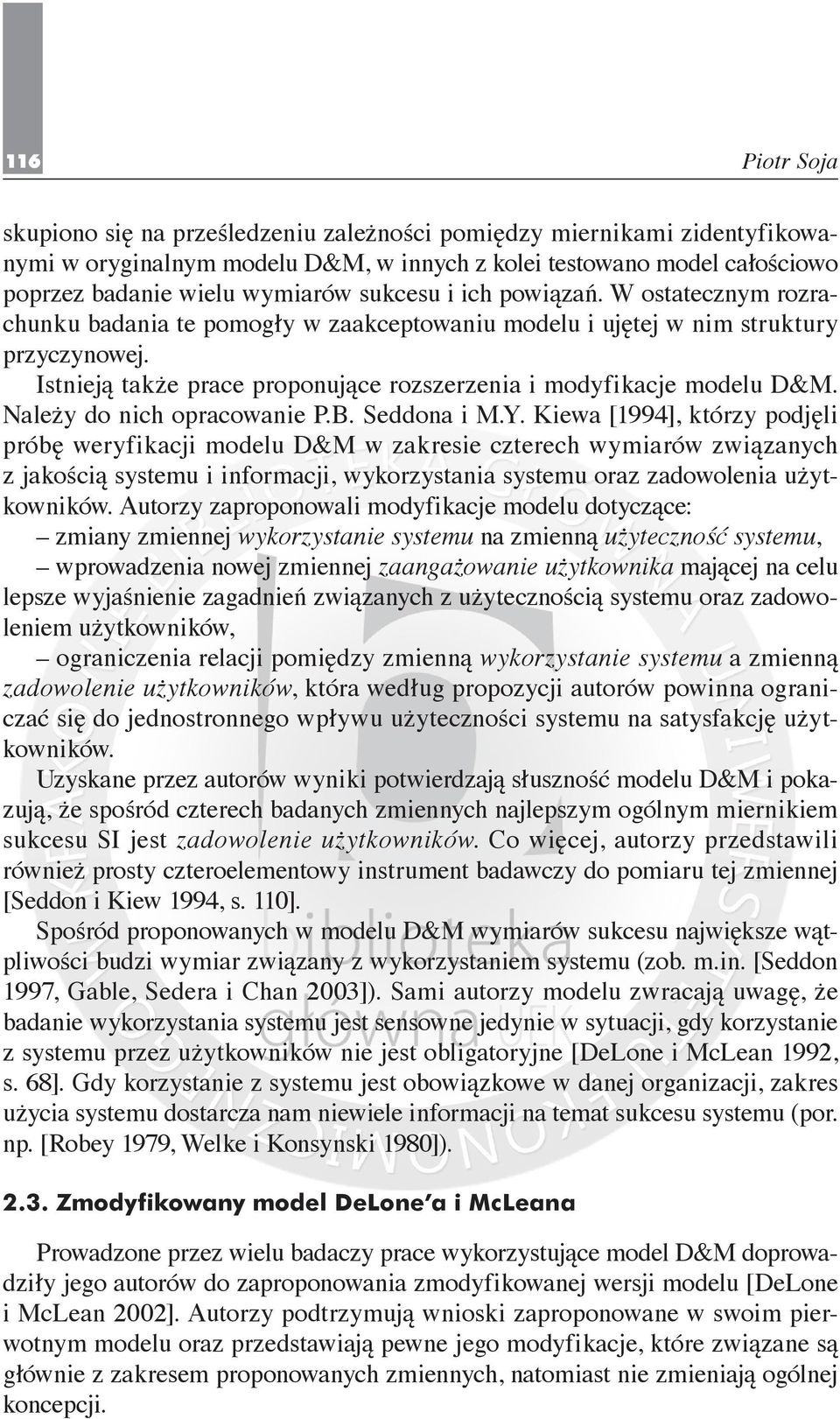 Należy do nich opracowanie P.B. Seddona i M.Y.
