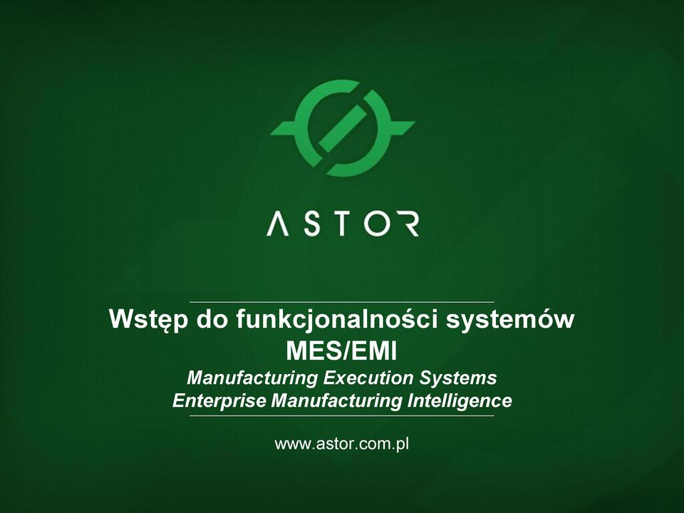 Execution Systems Enterprise