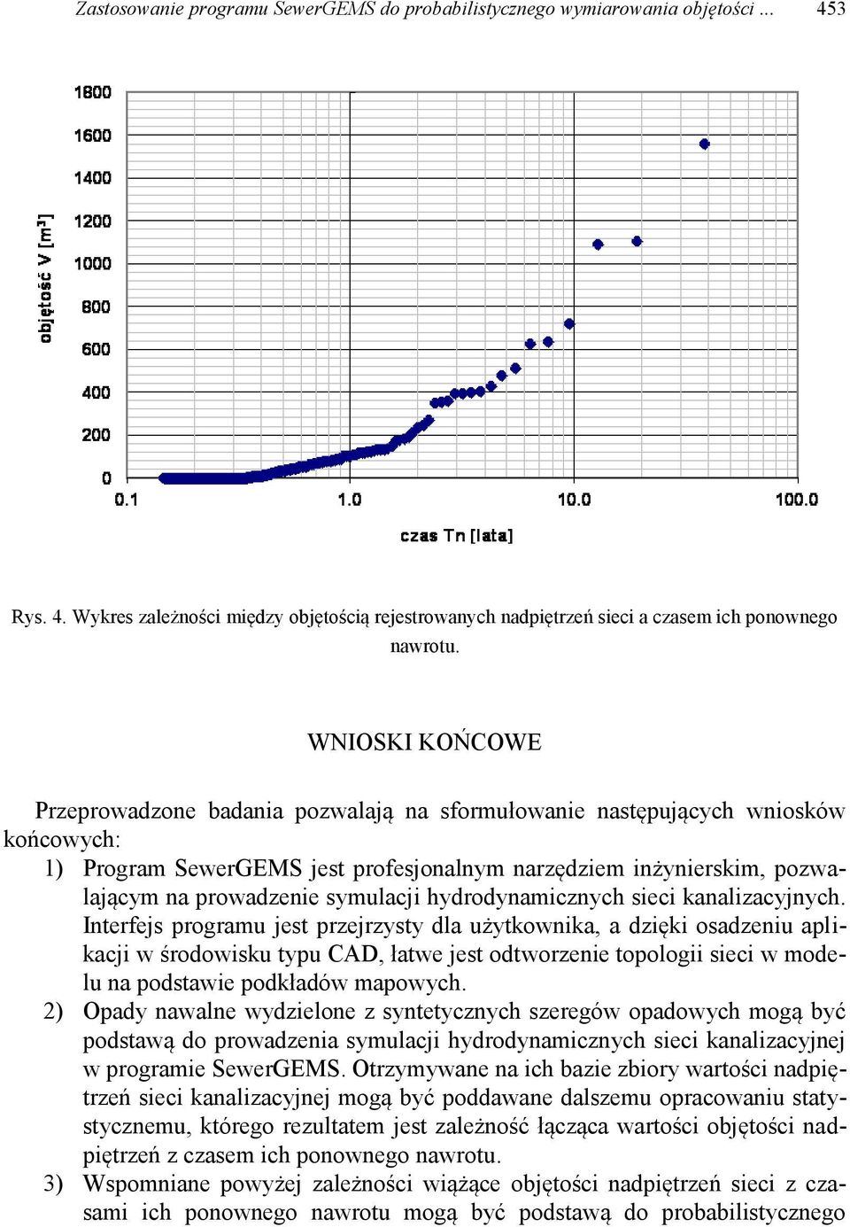 symulacji hydrodynamicznych sieci kanalizacyjnych.