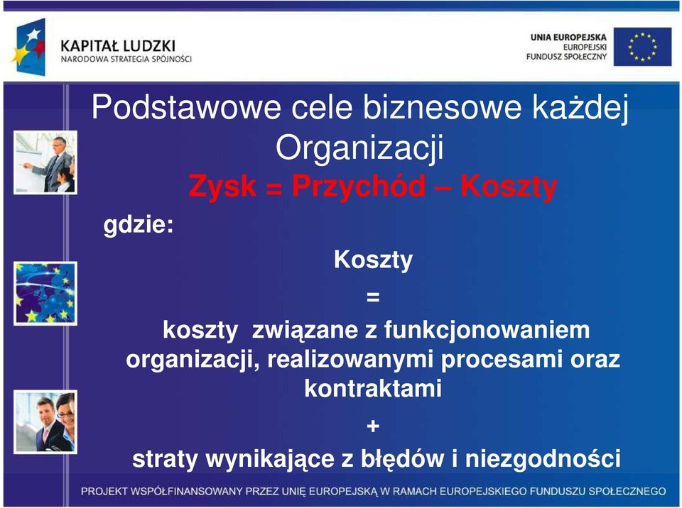 funkcjonowaniem organizacji, realizowanymi procesami