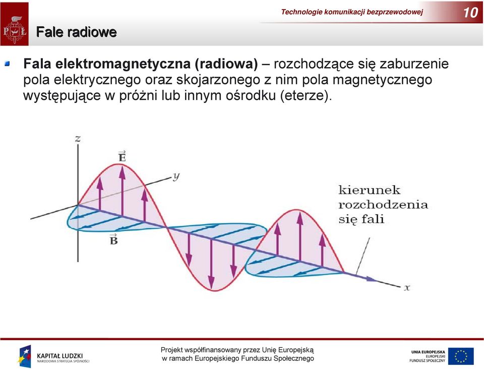 zaburzenie pola elektrycznego oraz skojarzonego z nim