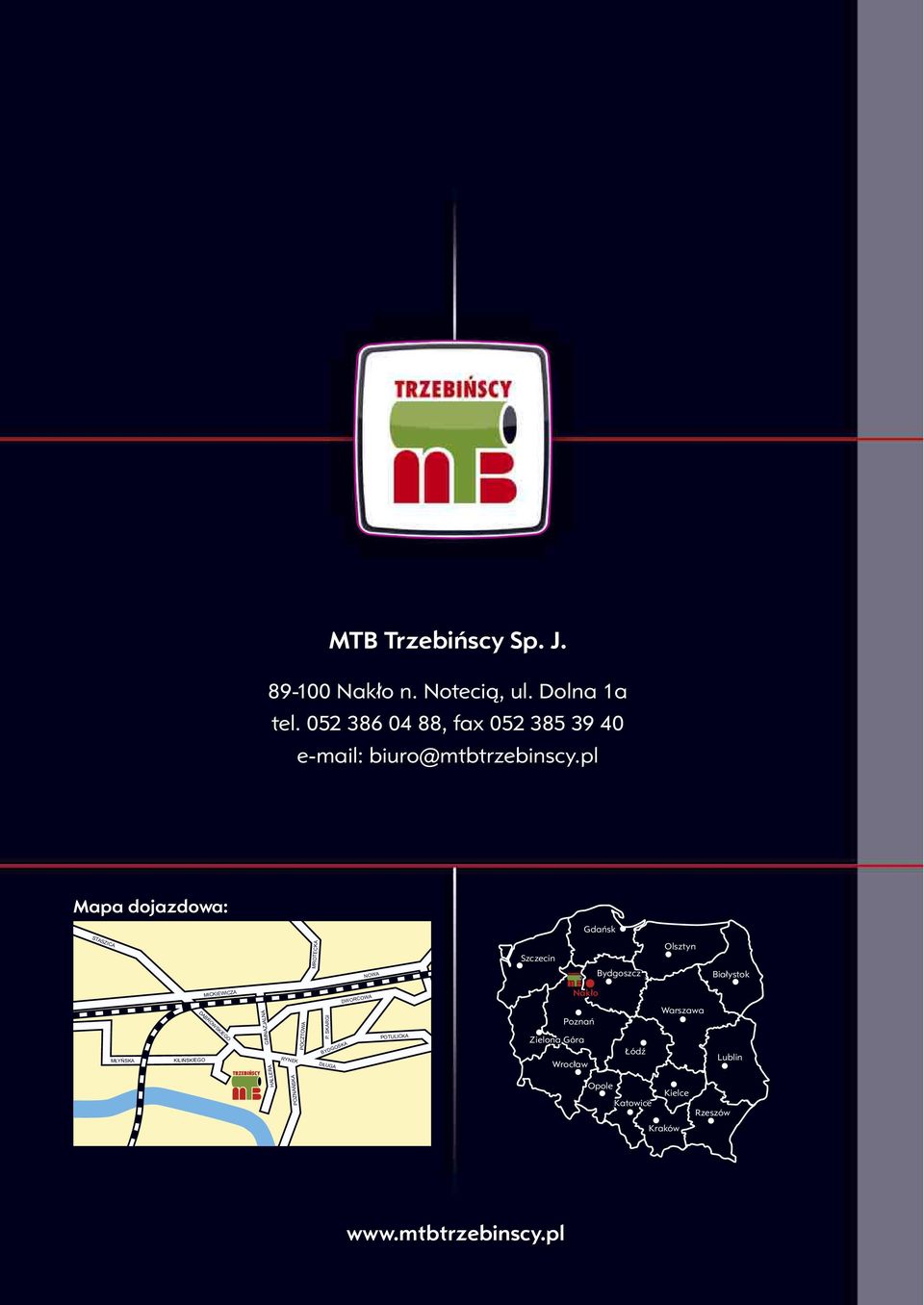 pl Mapa dojazdowa: Gdañsk S T ASZI C A MROTE CKA N OWA Szczecin Bydgoszcz Olsztyn Bia³ystok M YÑSKA KILIÑSKIEGO