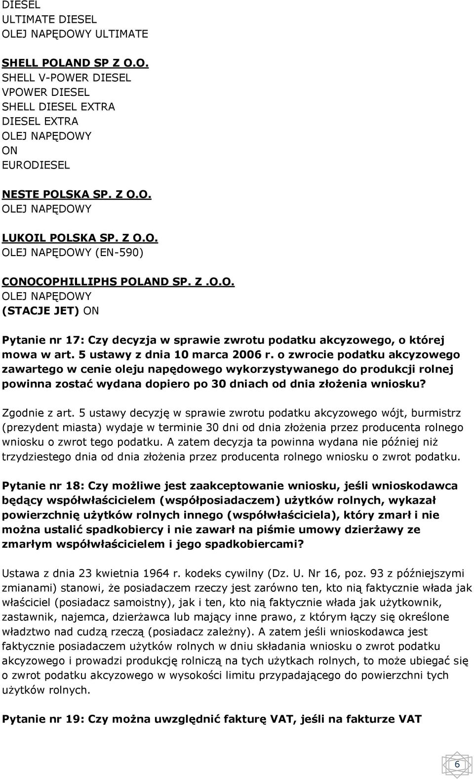 5 ustawy z dnia 10 marca 2006 r.