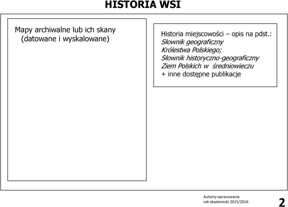 : Słownik geograficzny Królestwa Polskiego; Słownik