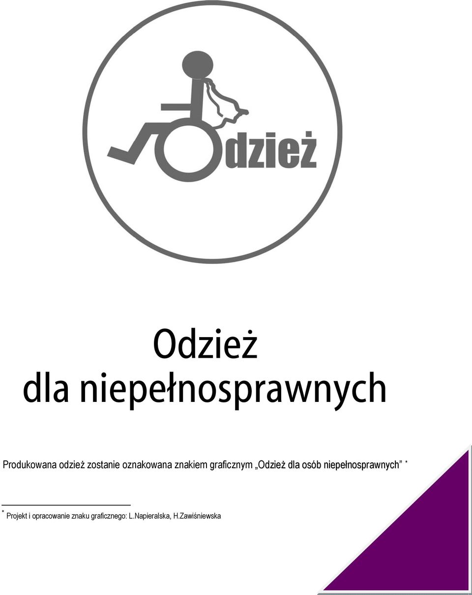 KATALOG. Odzież dla niepełnosprawnych. KATALOG Odzież dla. niepeł  nosprawnych KATALOG - PDF Free Download