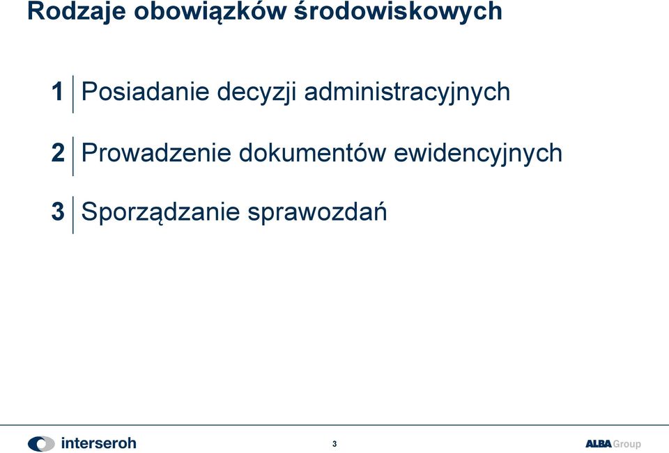 administracyjnych 2 Prowadzenie