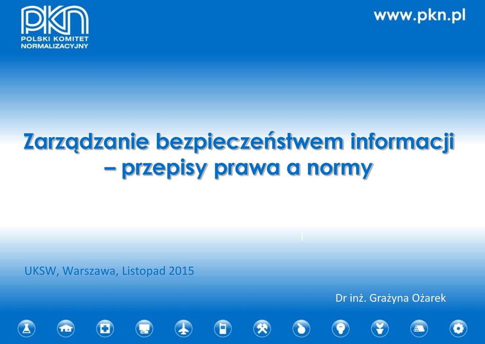 normy UKSW, Warszawa,