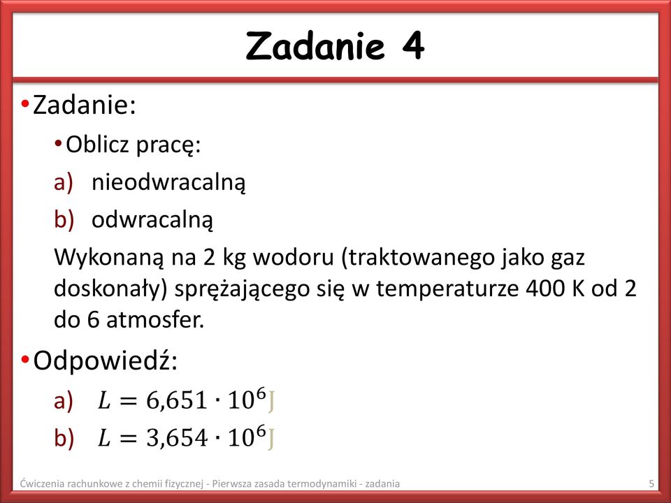 temperaturze 400 K od 2 do 6 atmosfer.