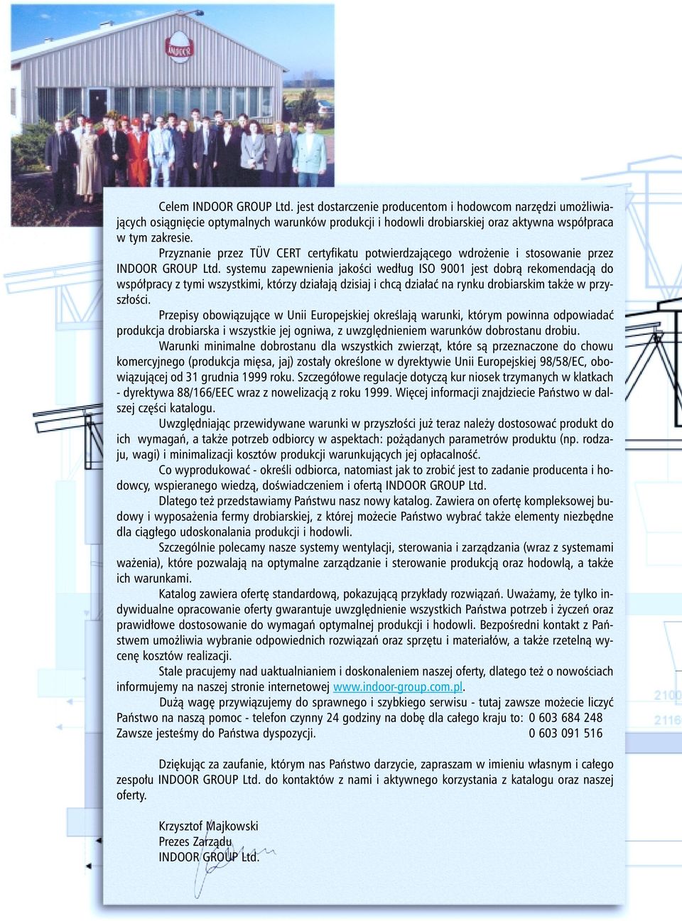 Krzysztof Majkowski Prezes Zarz¹du Indoor Group Ltd Pdf