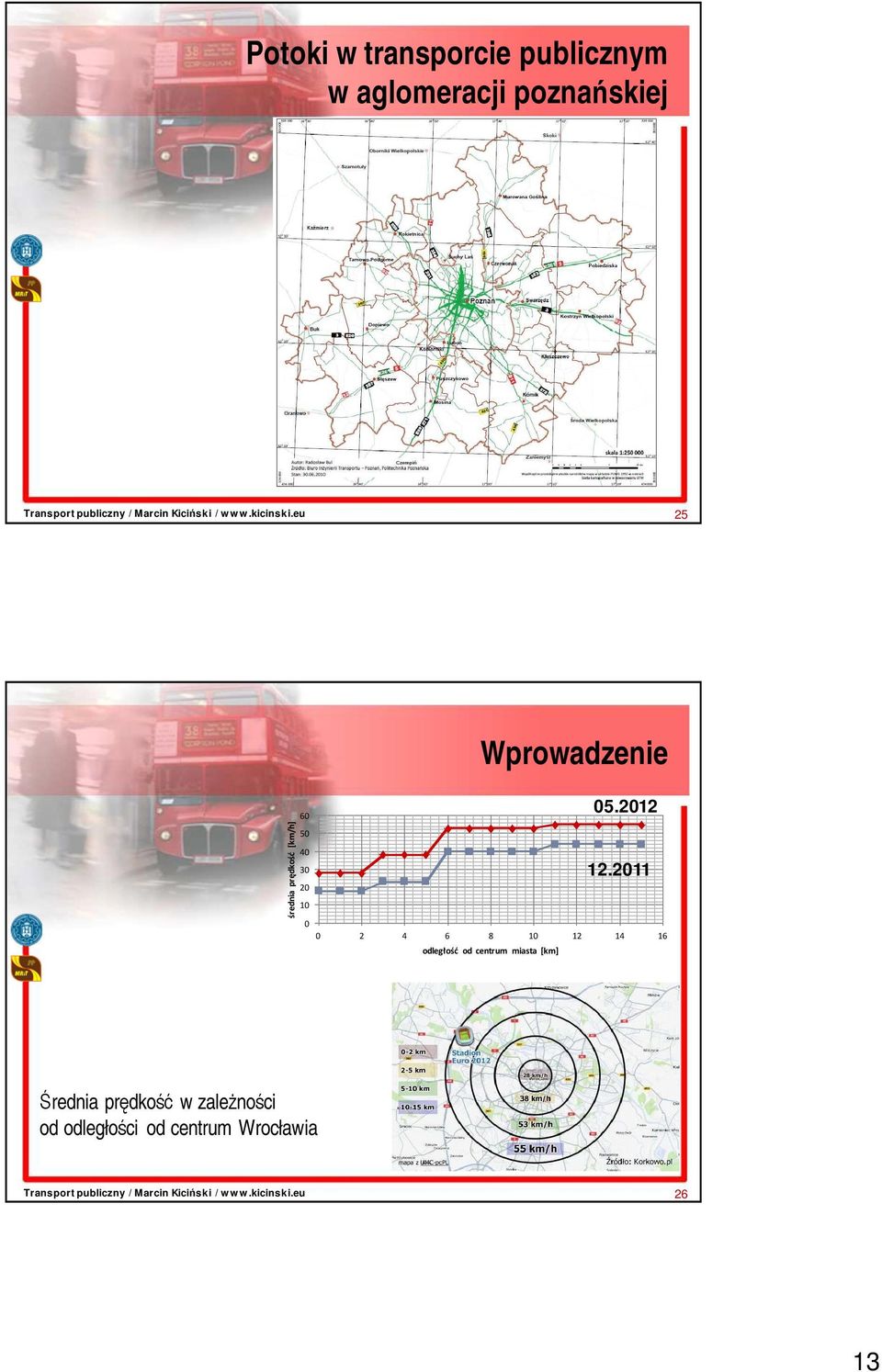 2011 20 10 0 0 2 4 6 8 10 12 14 16 odległość od centrum miasta