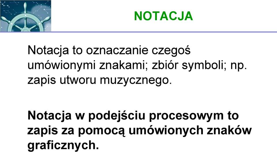 zapis utworu muzycznego.