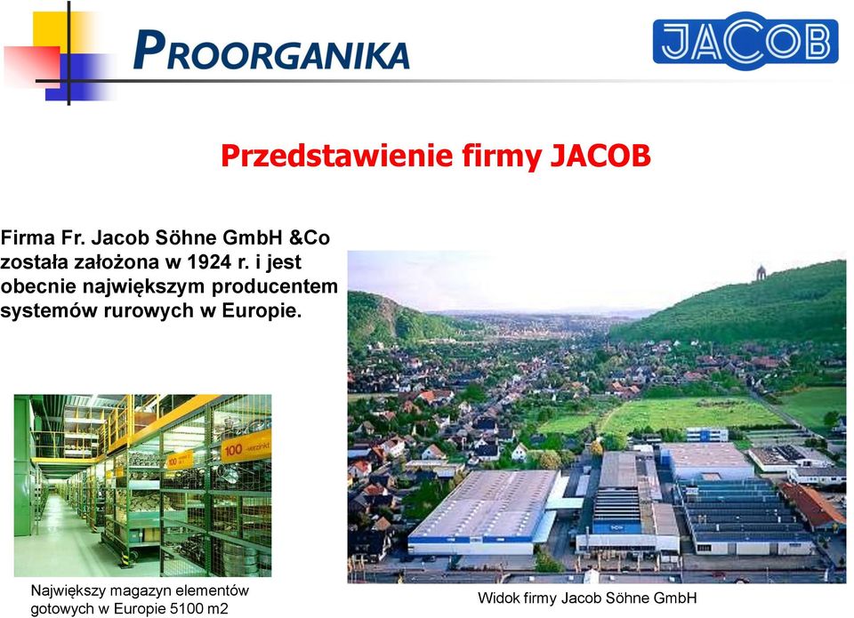 i jest obecnie największym producentem systemów rurowych w
