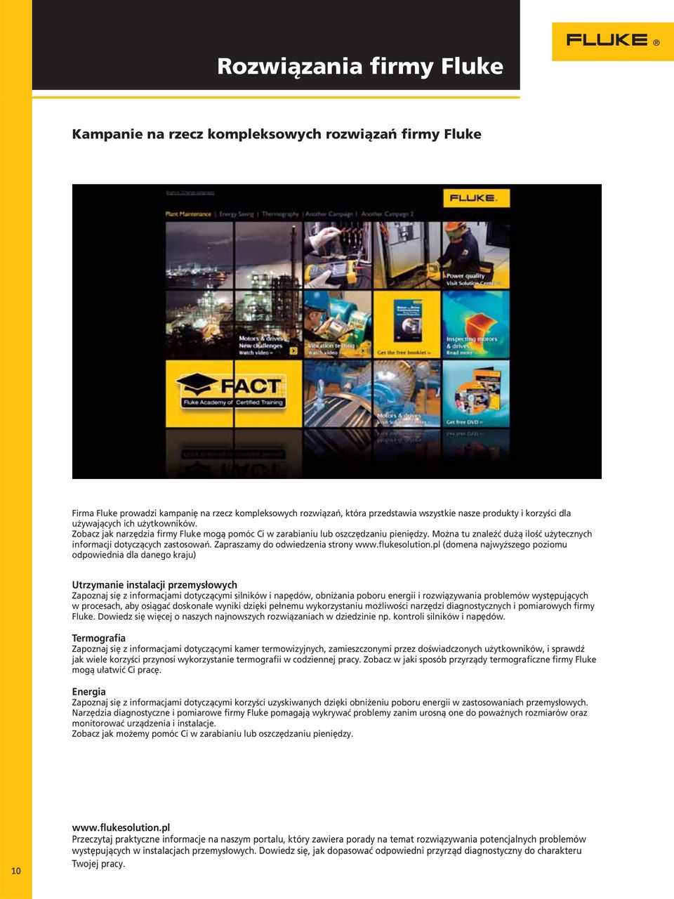 Zapraszamy do odwiedzenia strony www.flukesolution.