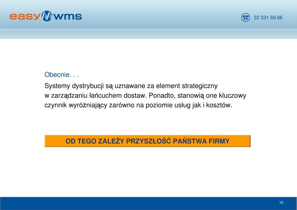 w zarządzaniu łańcuchem dostaw.