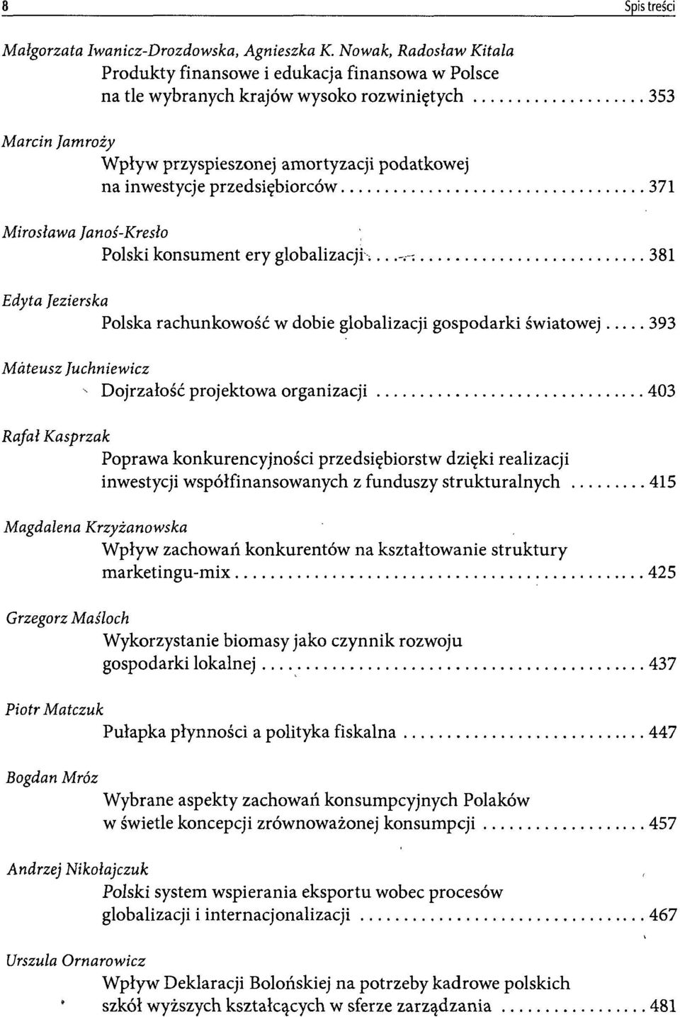 przedsiębiorców 371 Mirosława Janoś-K