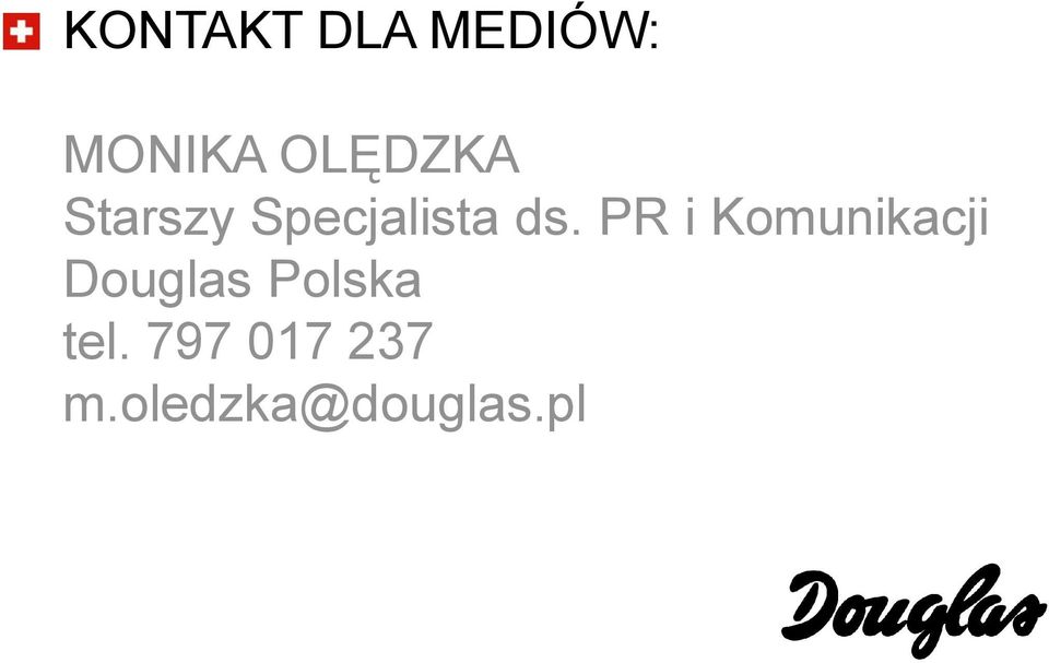 PR i Komunikacji Douglas Polska