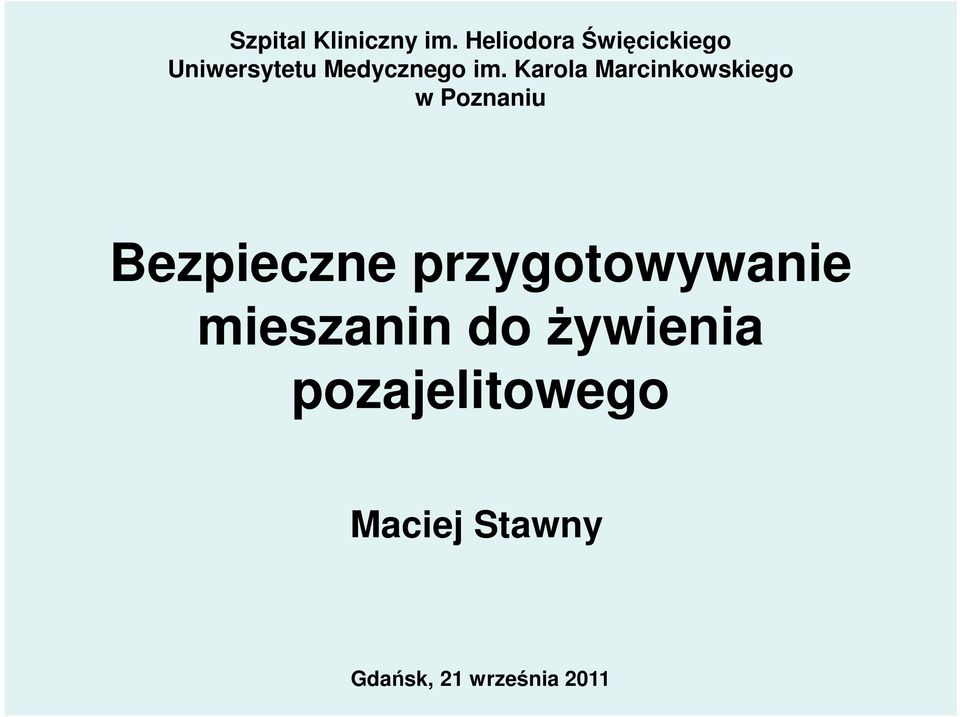 Karola Marcinkowskiego w Poznaniu Bezpieczne